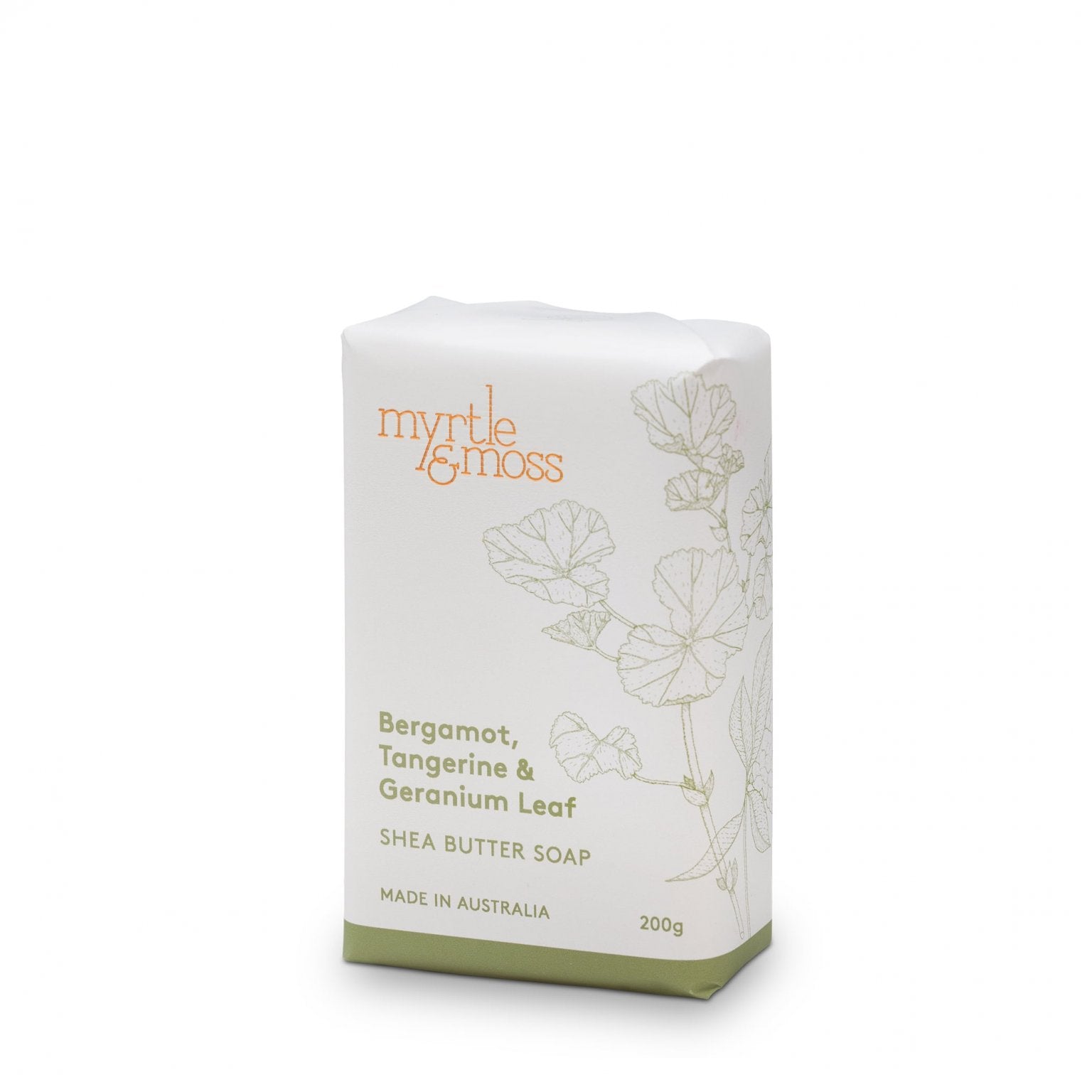 Bergamot Rind, Tangerine & Geranium Leaf Shea Butter Soap Bergamot Rind, Tangerine & Geranium Leaf Shea Butter Soap