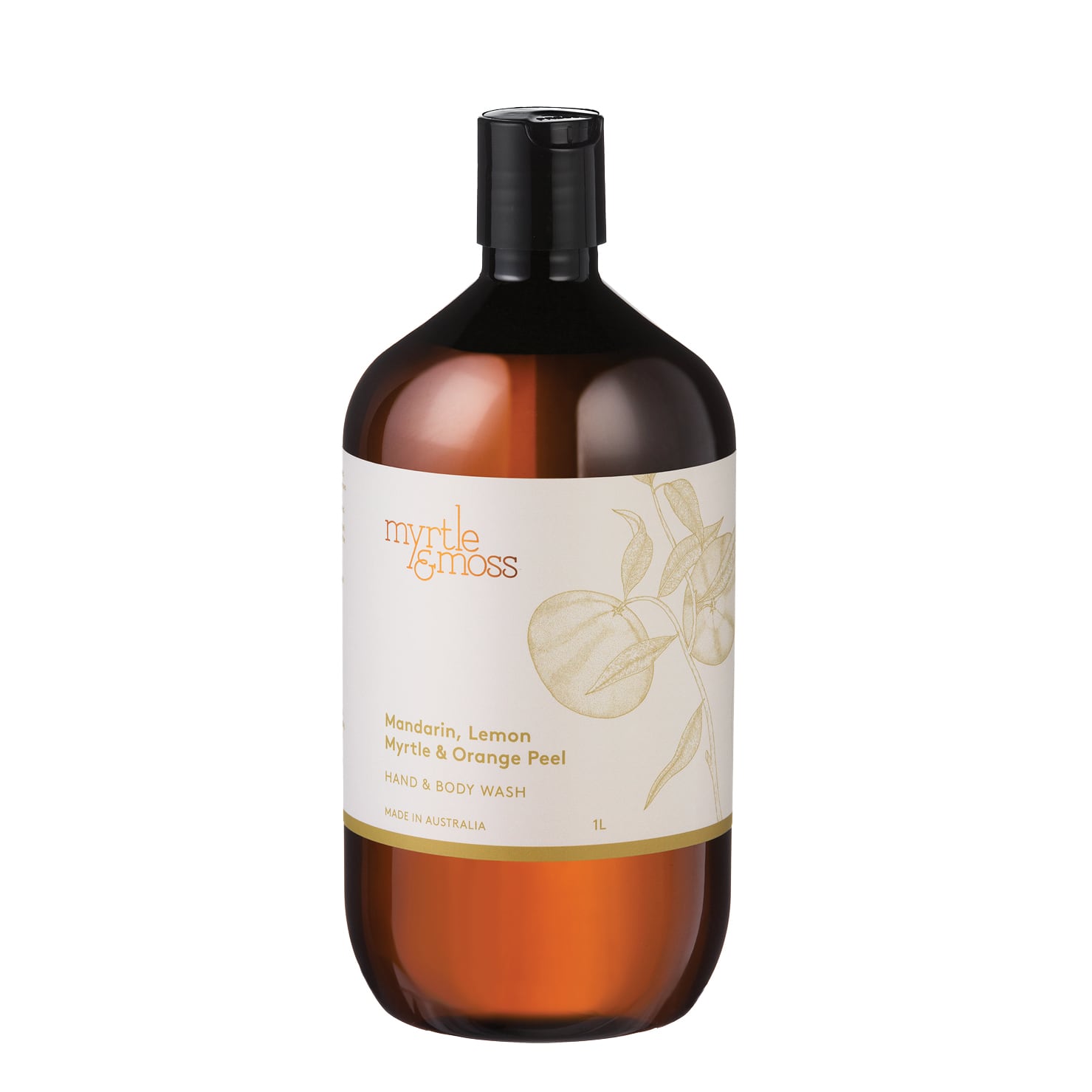 Mandarin, Lemon Myrtle & Orange Peel Hand & Body Wash REFILL 1L Mandarin, Lemon Myrtle & Orange Peel Hand & Body Wash REFILL 1L