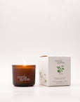 Soy Wax Candle / Mini 16HR ~ Bergamot Rind, Tangerine & Geranium Leaf