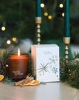 Christmas Candle ~ Sweet Orange, Nutmeg & Cinnamon