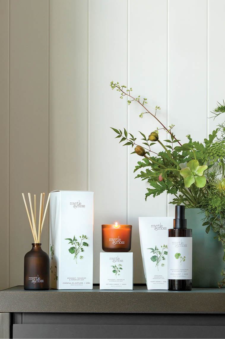 Bergamot Rind Tangerine & Geranium Leaf