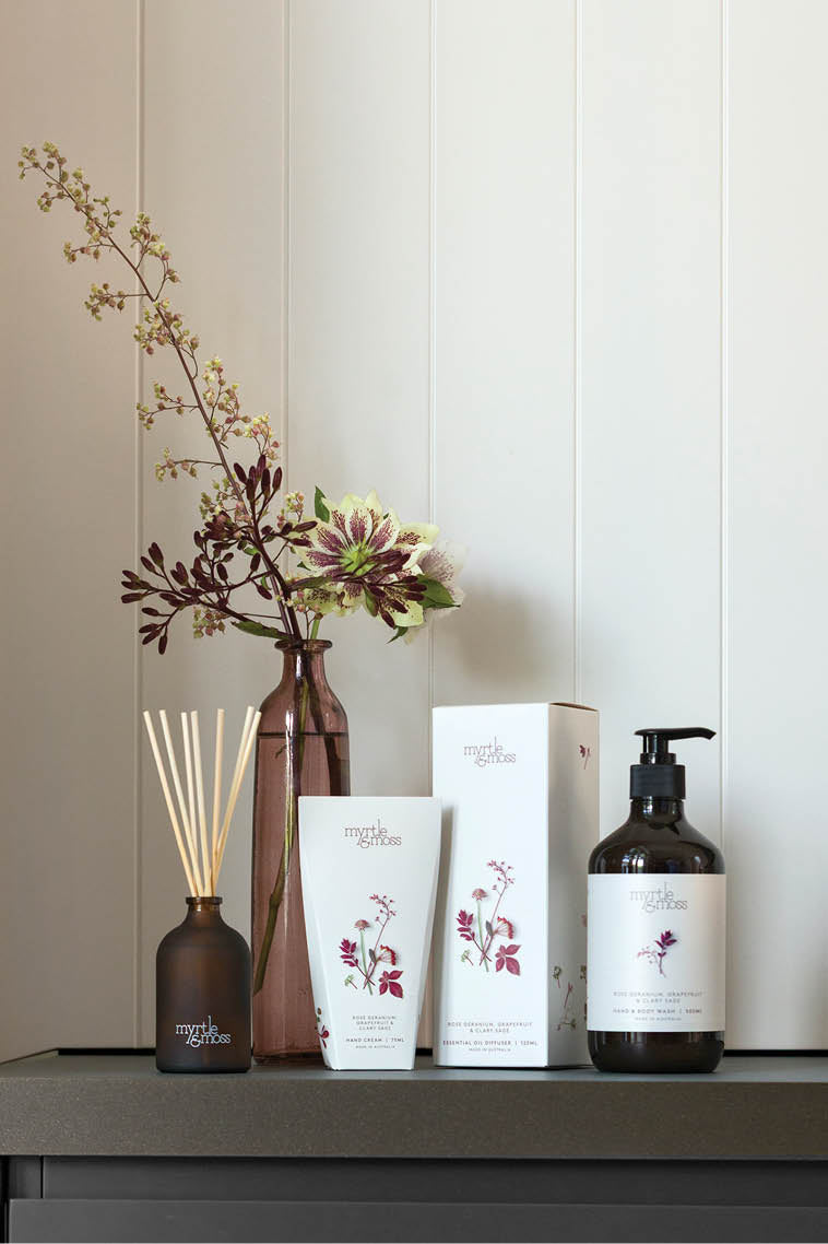 Rose Geranium Grapefruit & Clary Sage