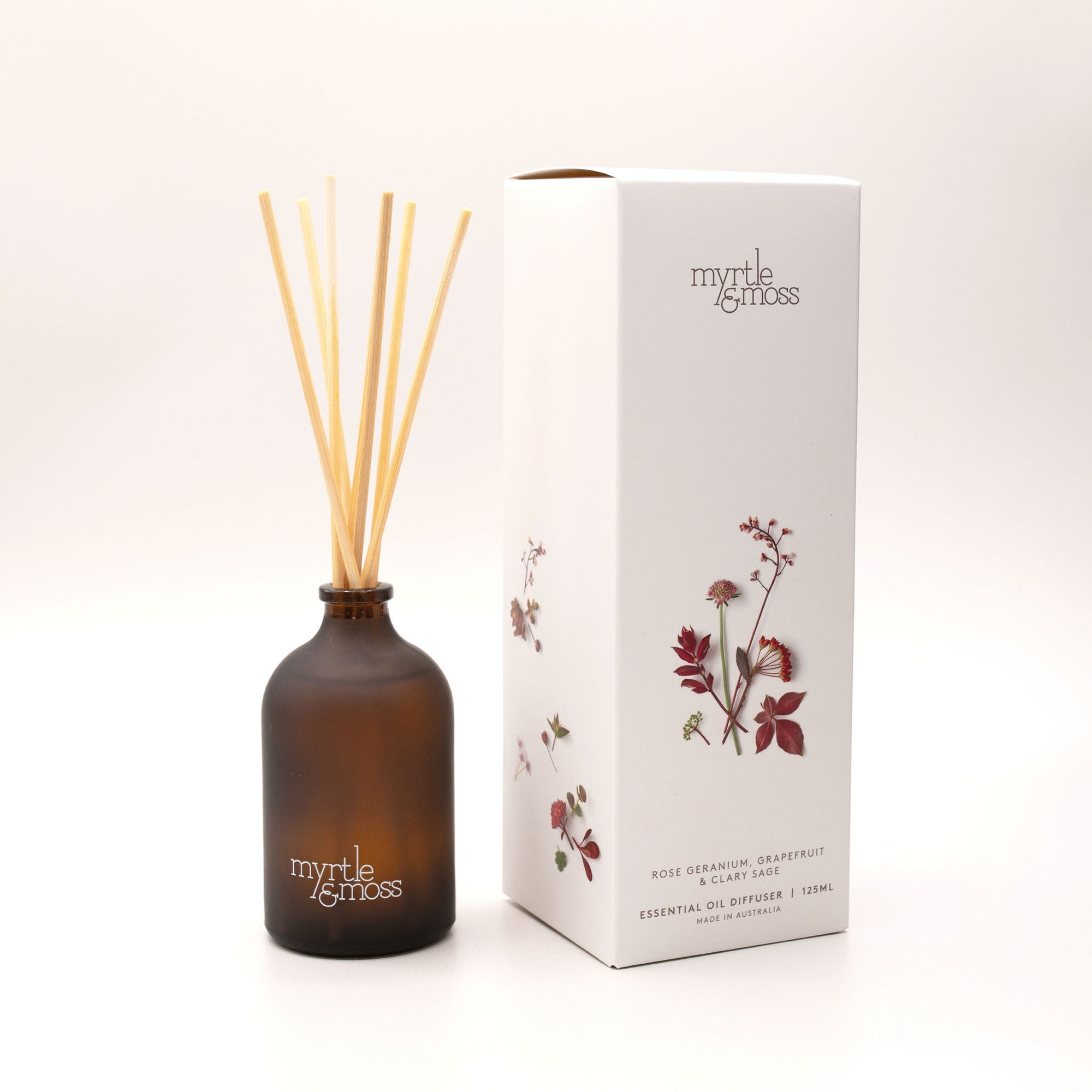 Essential Oil Diffuser ~ Rose Geranium, Grapefruit &amp; Clary Sage