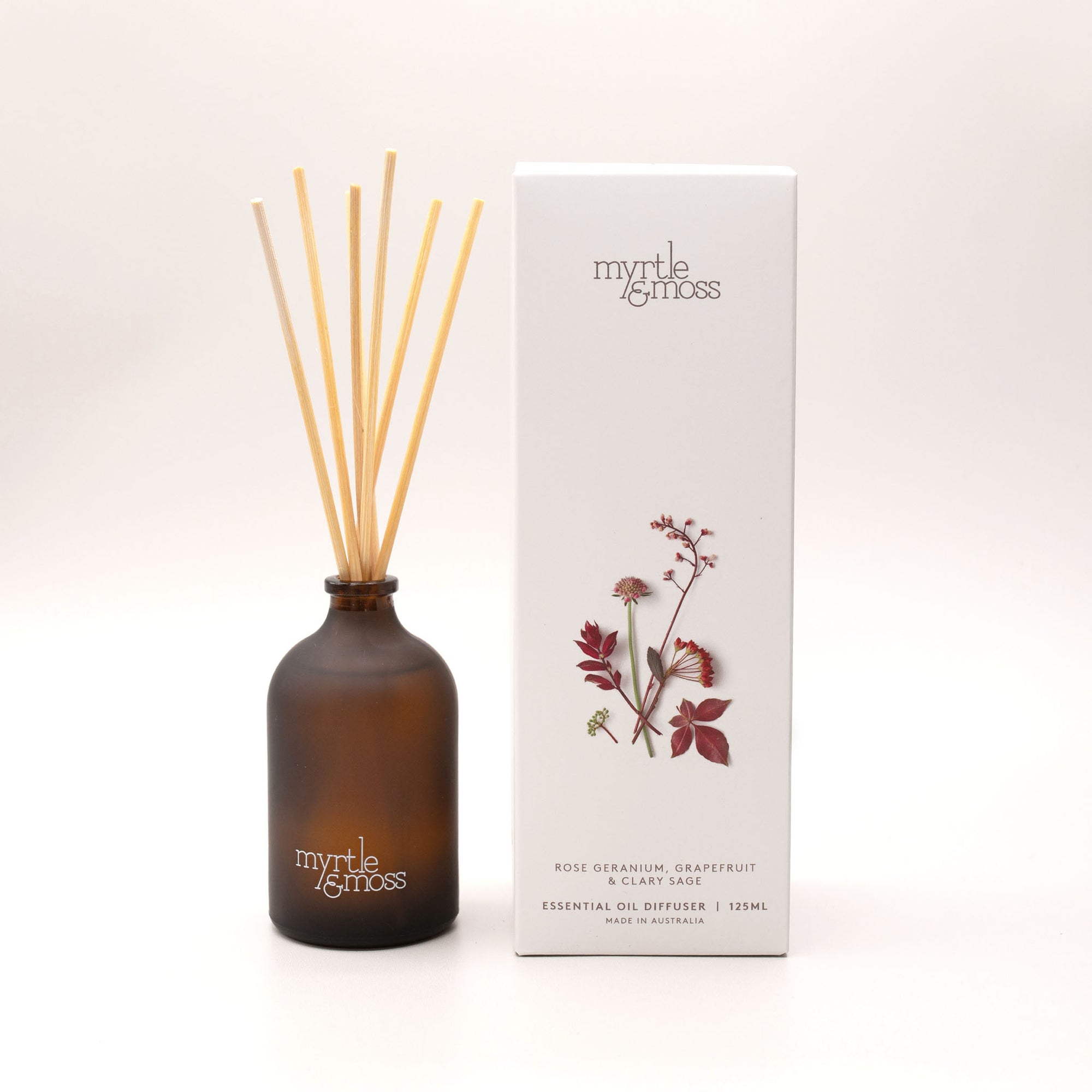 Essential Oil Diffuser ~ Rose Geranium, Grapefruit &amp; Clary Sage
