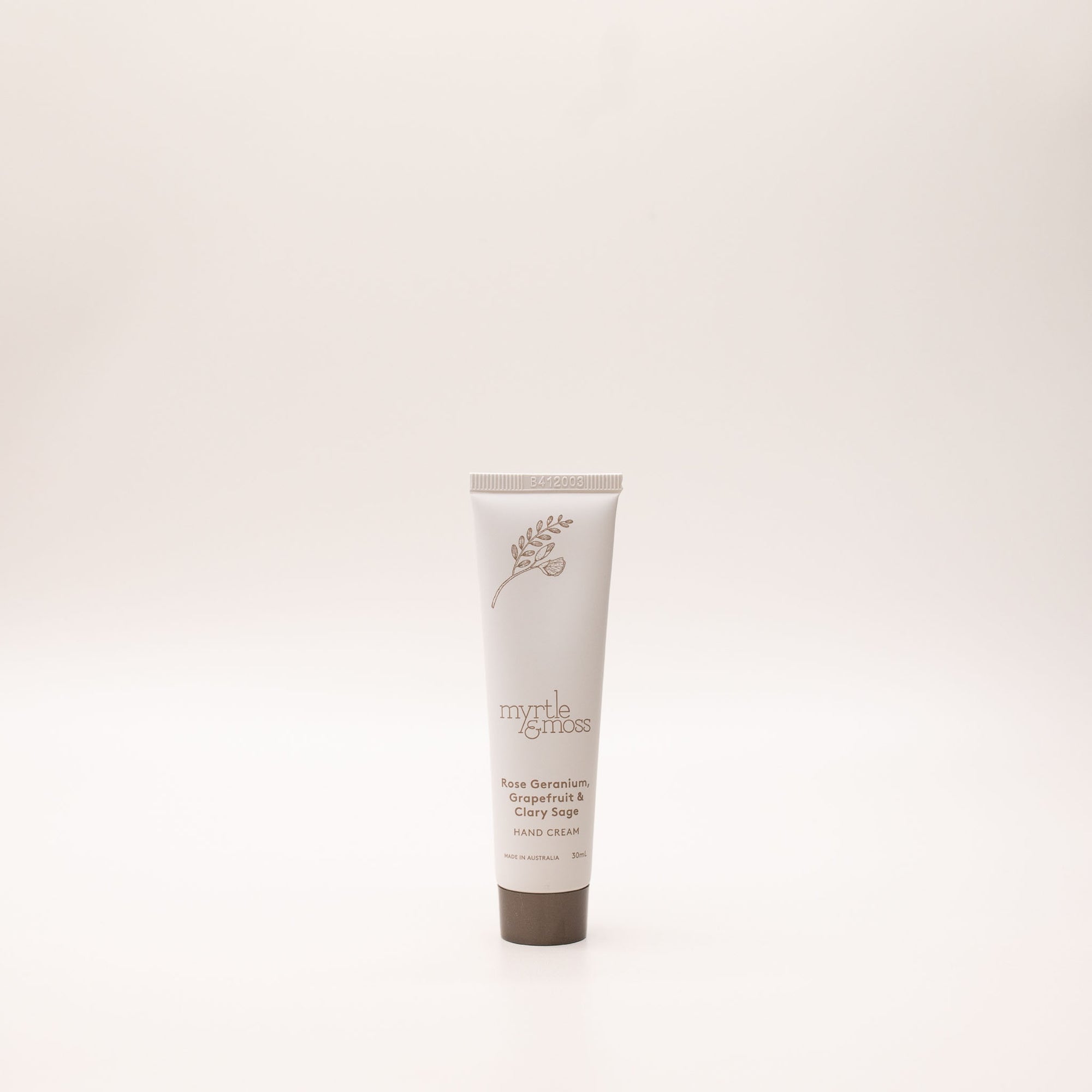 Hand Cream / Mini 30ml ~ Rose Geranium, Grapefruit &amp; Clary Sage