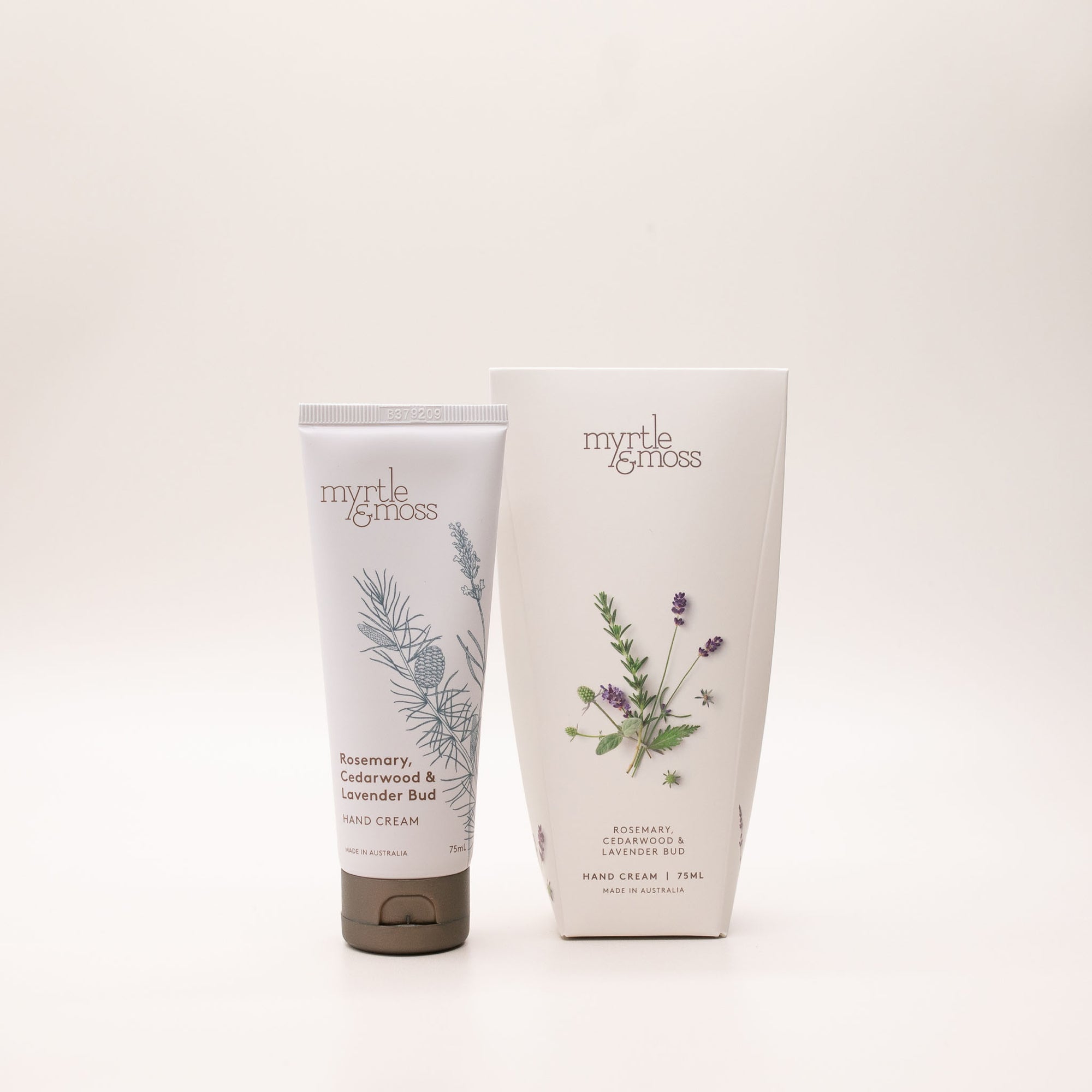 Hand Cream / Large 75ml ~ Rosemary, Cedarwood &amp; Lavender Bud