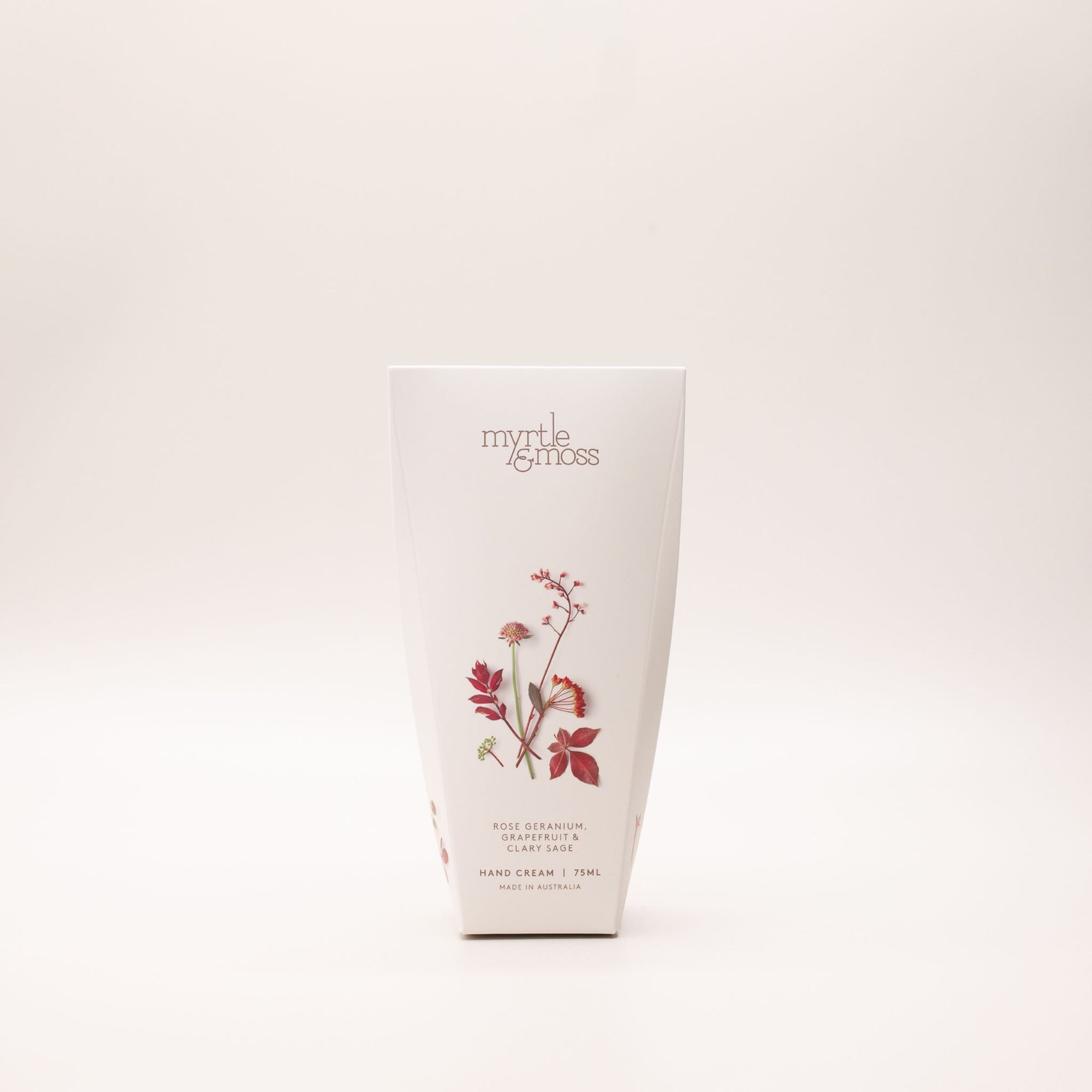 Hand Cream / Large 75ml ~ Rose Geranium, Grapefruit &amp; Clary Sage