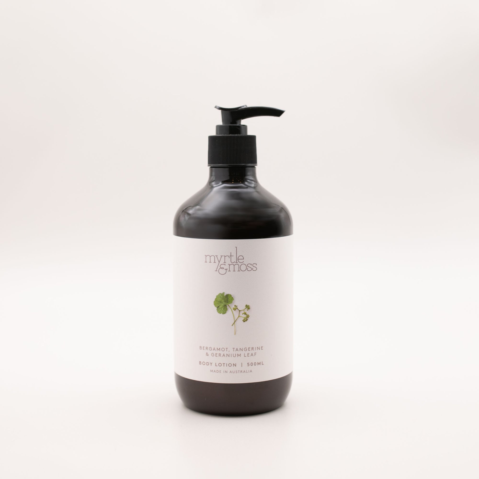 Body Lotion / 500ml ~ Bergamot, Tangerine &amp; Geranium Leaf