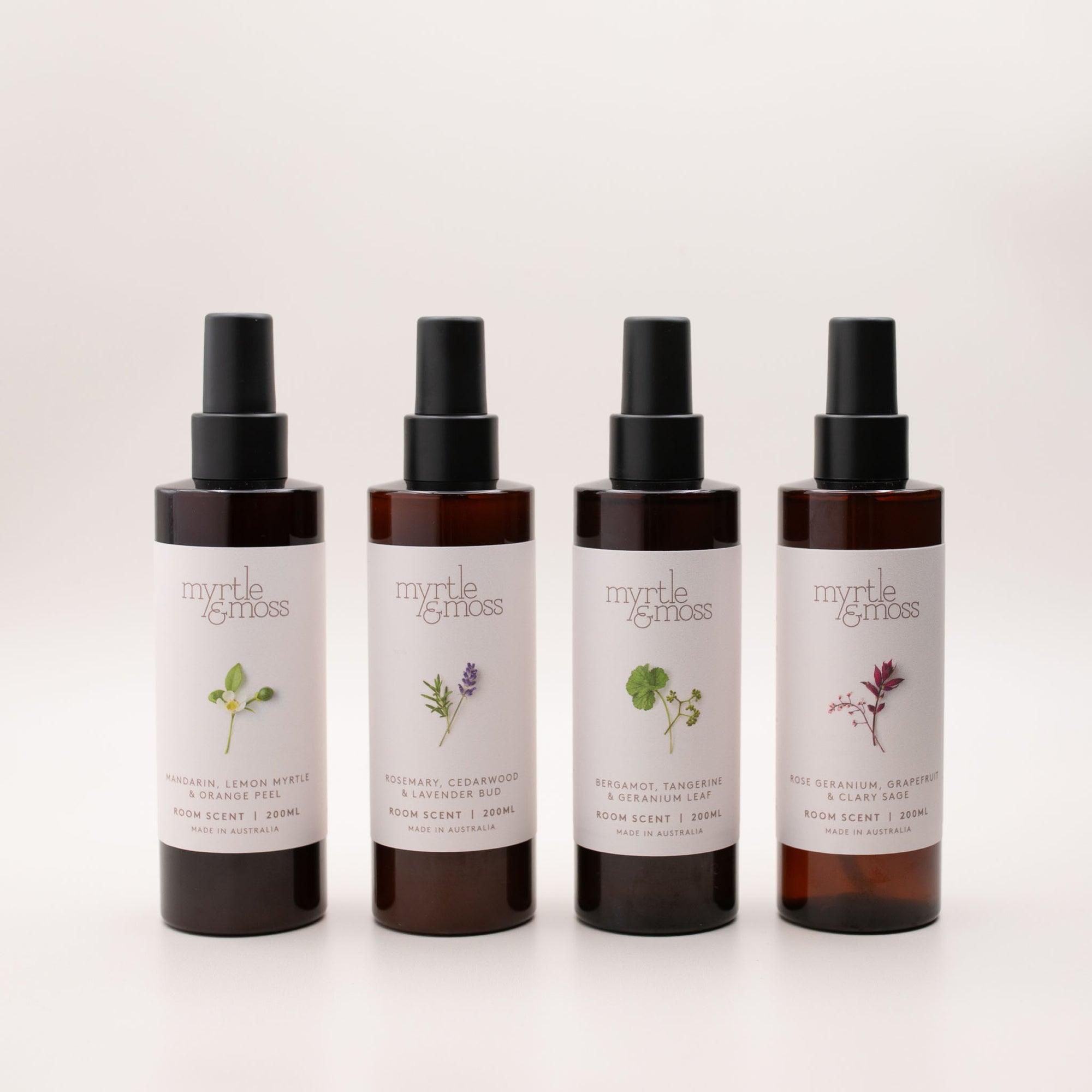 Room Scent ~ Bergamot, Tangerine &amp; Geranium Leaf