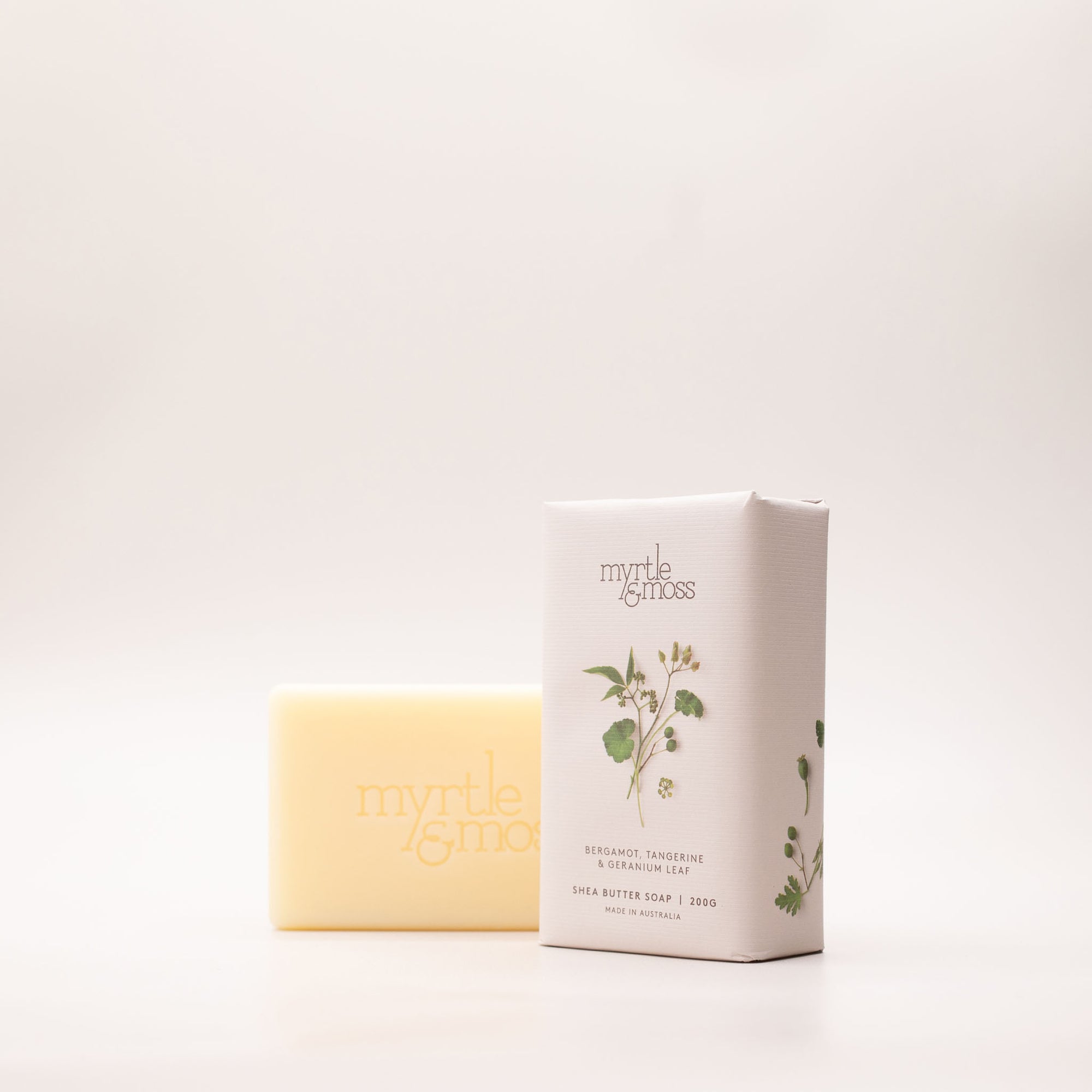 Shea Butter Soap ~ Bergamot, Tangerine &amp; Geranium Leaf