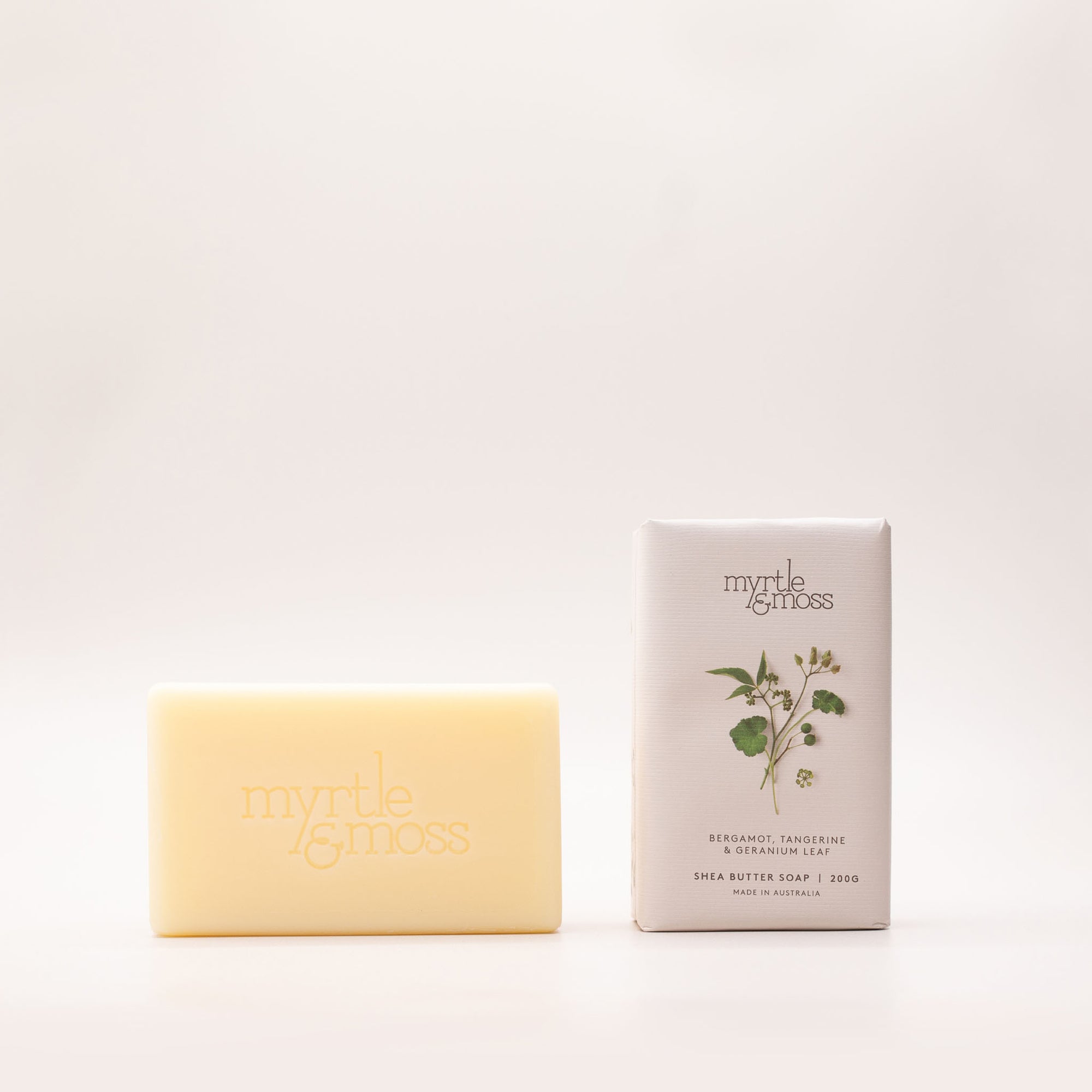 Shea Butter Soap ~ Bergamot, Tangerine &amp; Geranium Leaf