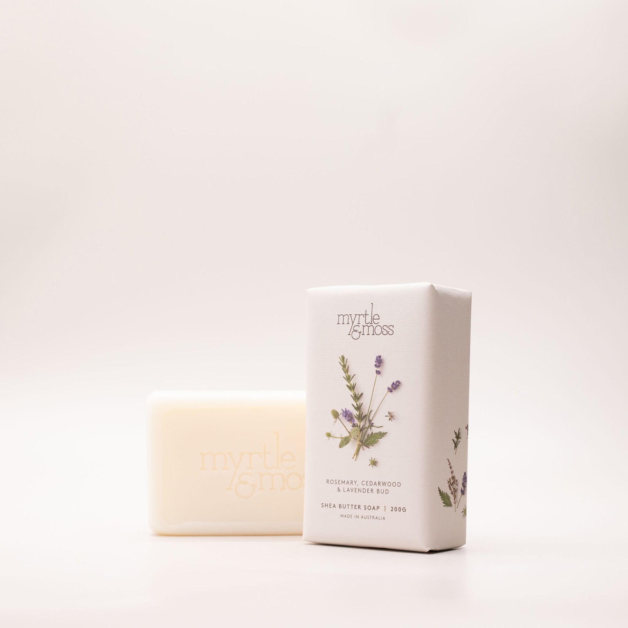 Shea Butter Soap ~ Rosemary, Cedarwood &amp; Lavender Bud