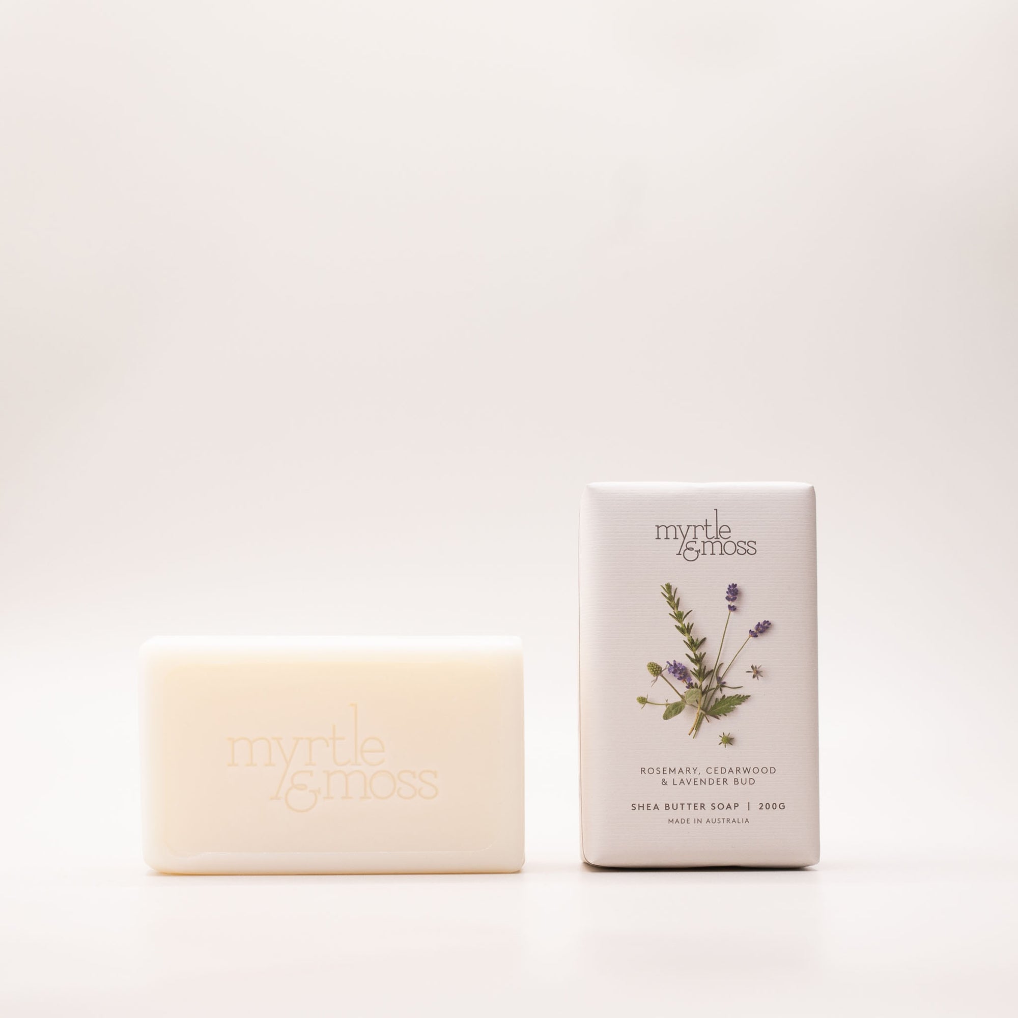 Shea Butter Soap ~ Rosemary, Cedarwood &amp; Lavender Bud
