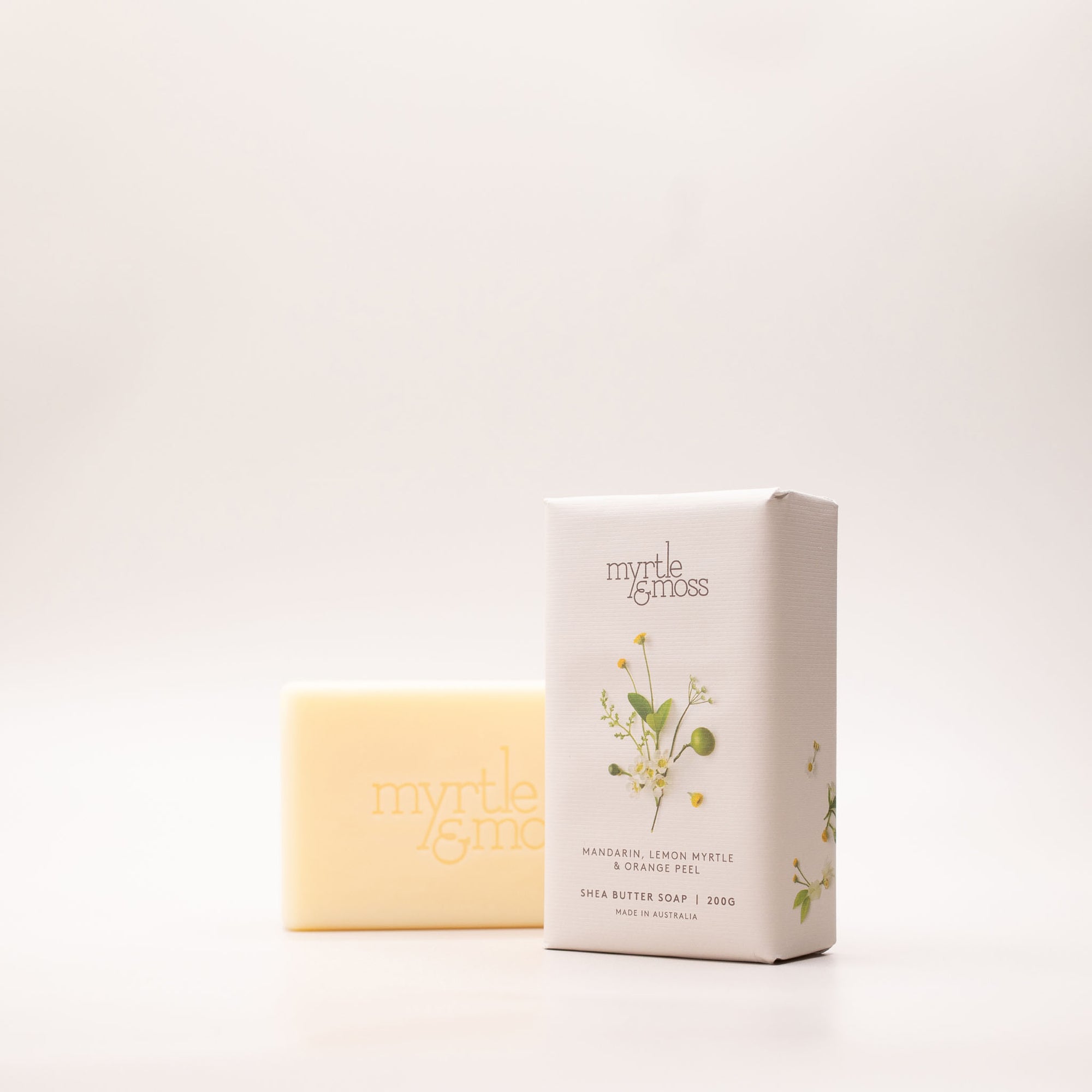 Shea Butter Soap ~ Mandarin, Lemon Myrtle &amp; Orange Peel