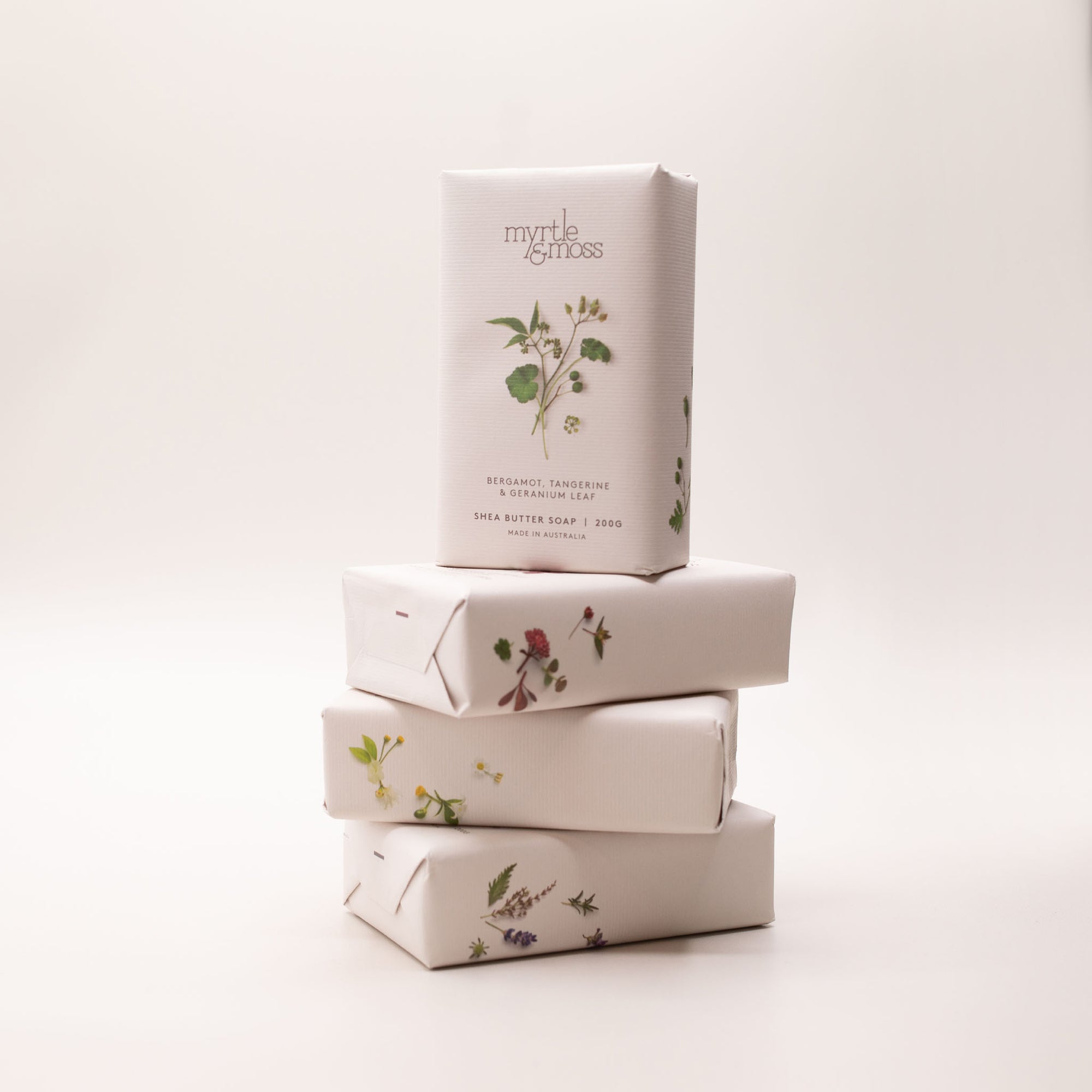 Shea Butter Soap ~ Bergamot, Tangerine &amp; Geranium Leaf