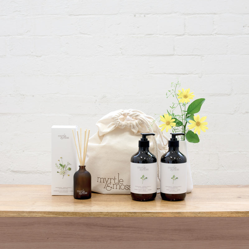 Bathroom Bliss Bundle ~ Mandarin, Lemon Myrtle & Orange Peel