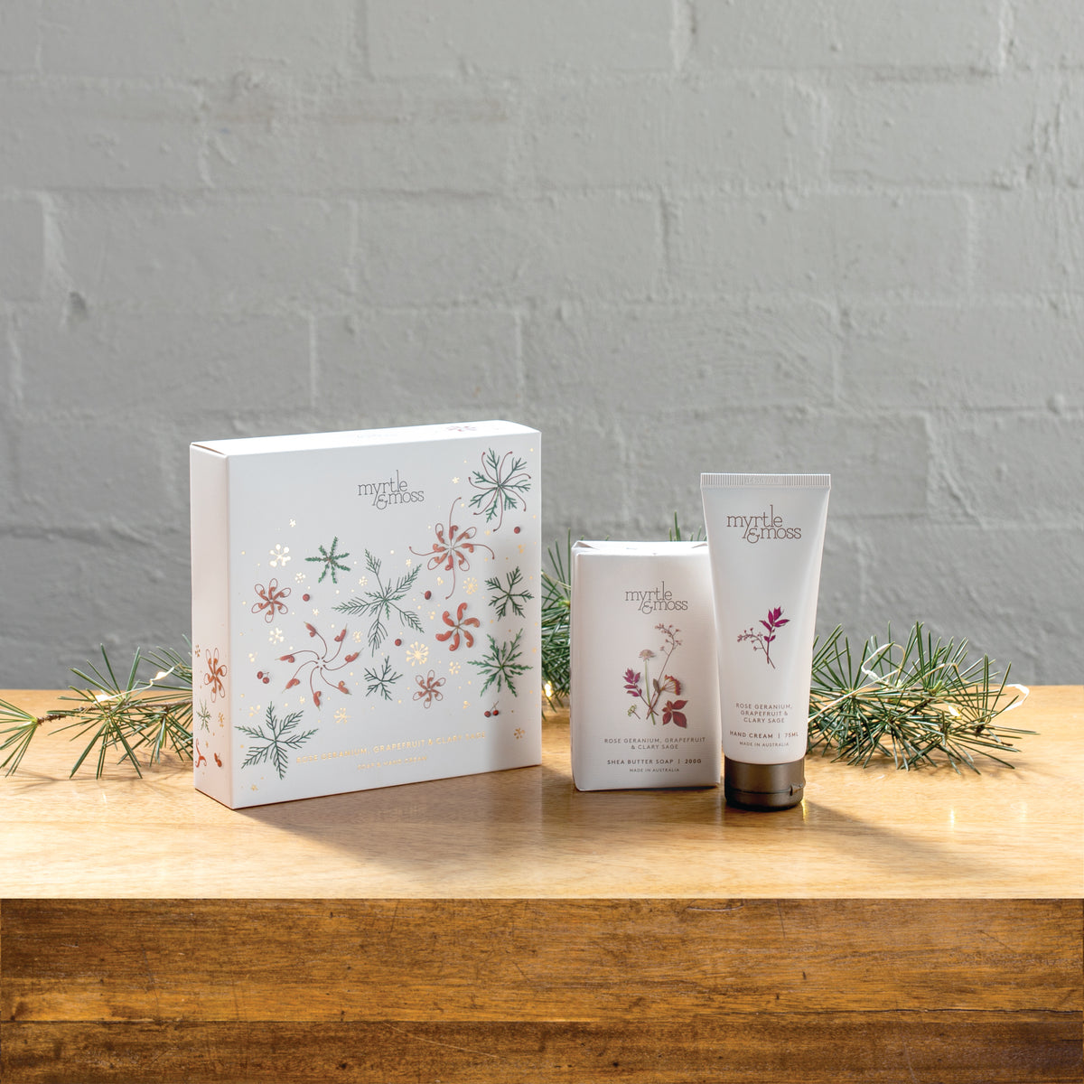 Christmas DUET ~ Rose Geranium Grapefruit &amp; Clary Sage