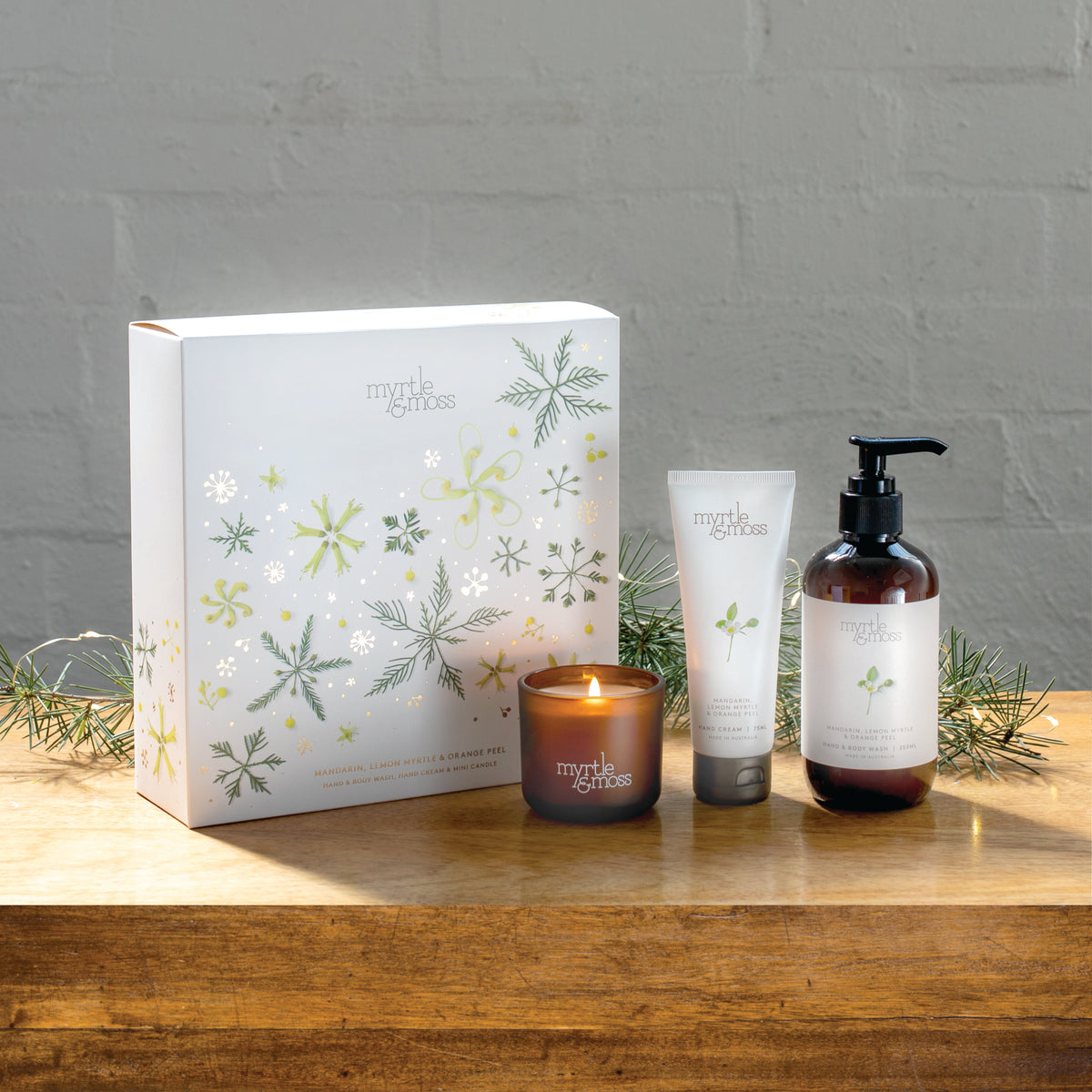 Christmas TRIO ~ Mandarin Lemon Myrtle &amp; Orange Peel