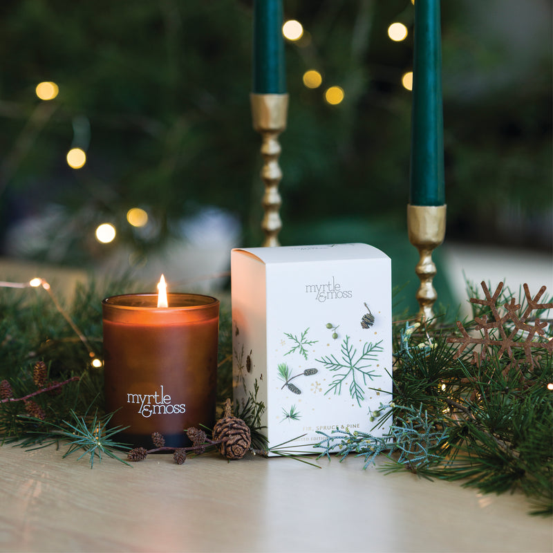 Christmas Candle ~ Fir, Pine & Spruce